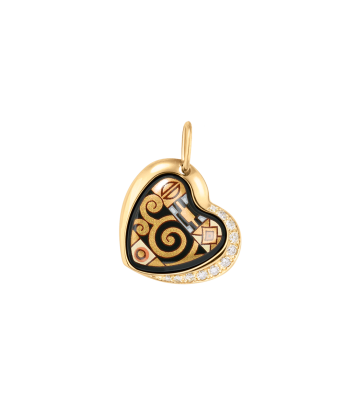 Pendant Heart with Diamonds