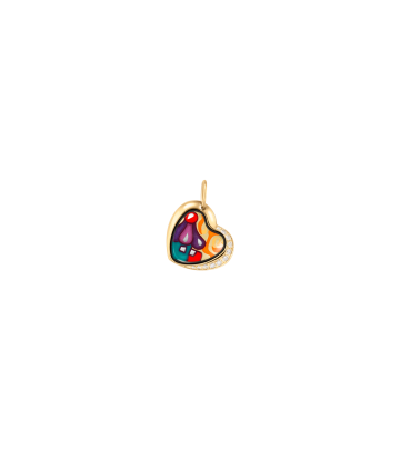 Pendant Heart with Diamonds