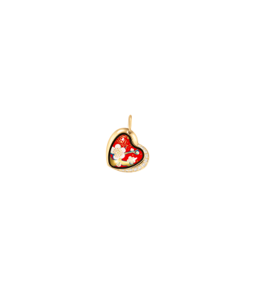 Pendant Heart with Diamonds
