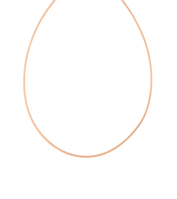 Omega Chain in rose gold