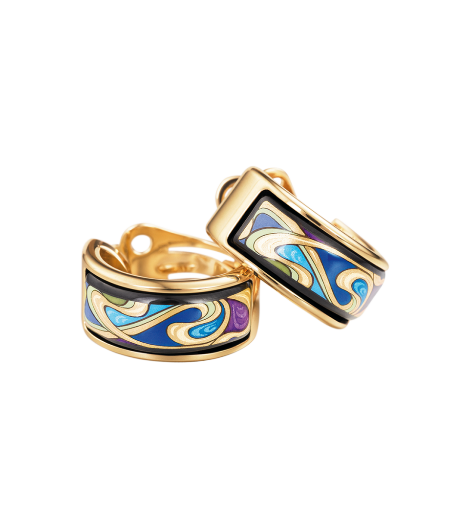 Серьги Мини-креолы