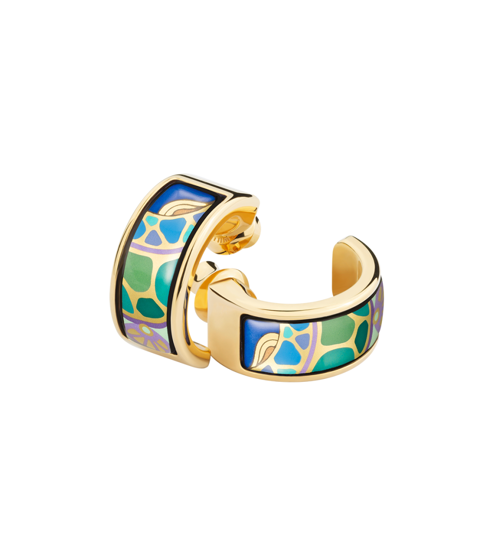 Серьги Мини-креолы