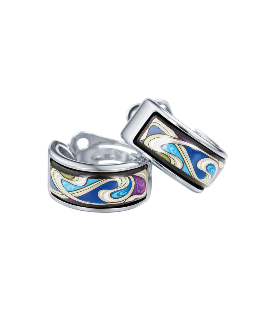 Серьги Мини-креолы
