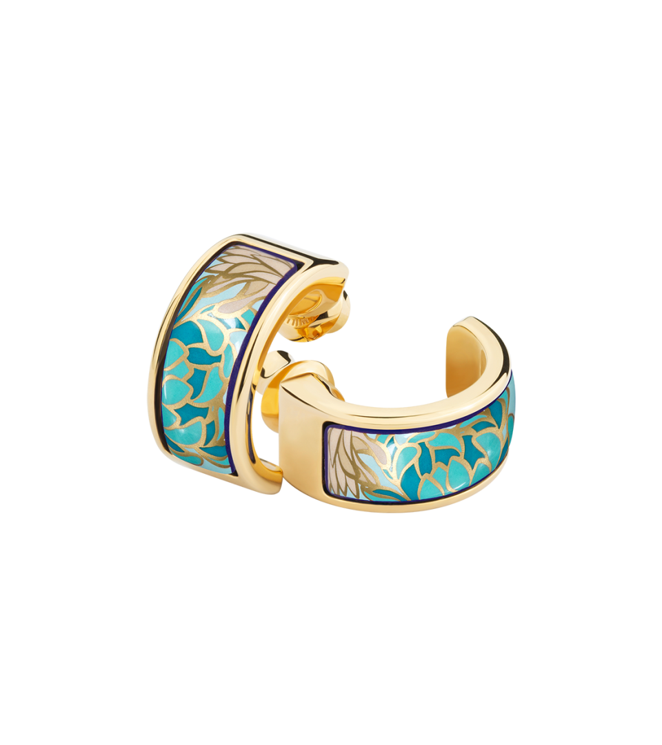 Серьги Мини-креолы