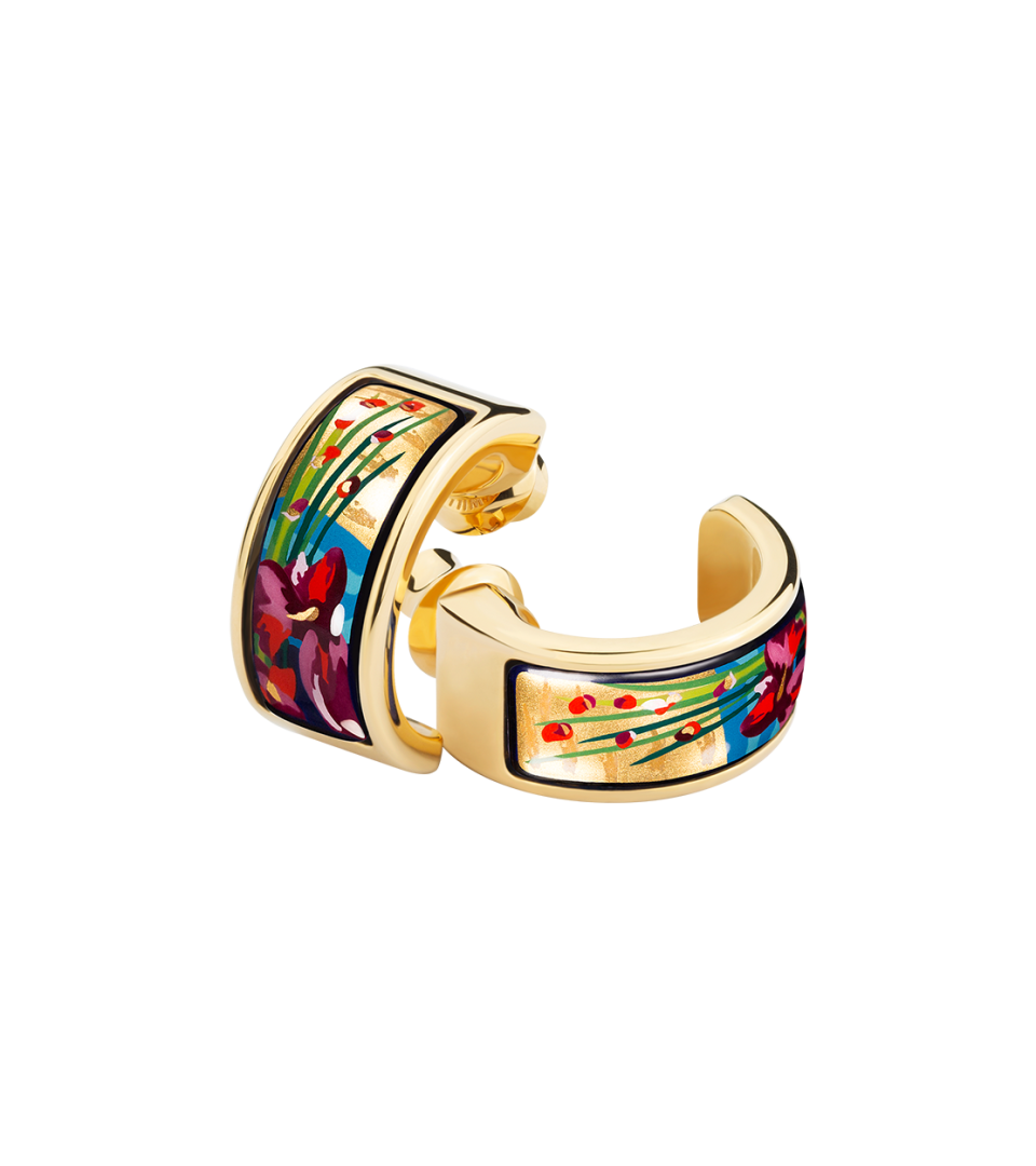 Серьги Мини-креолы