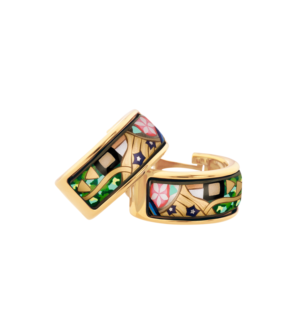 Серьги Мини-креолы