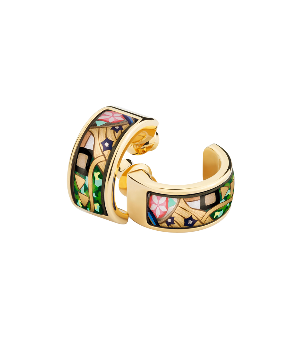 Серьги Мини-креолы