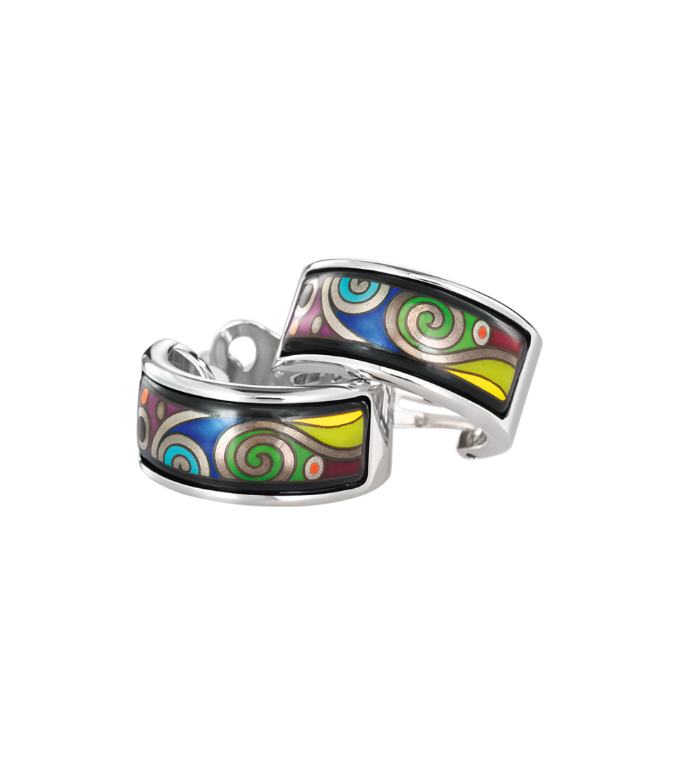 Серьги Мини-креолы