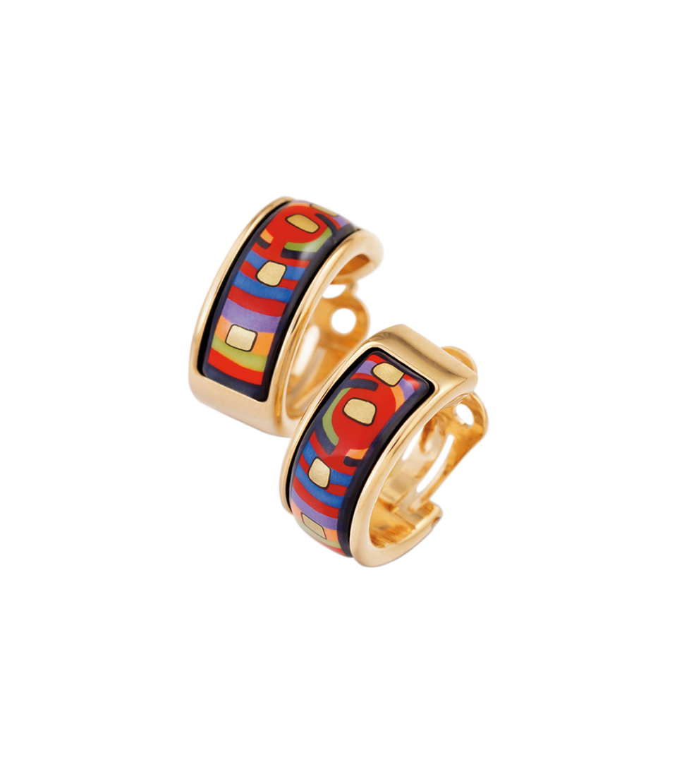 Серьги Мини-креолы