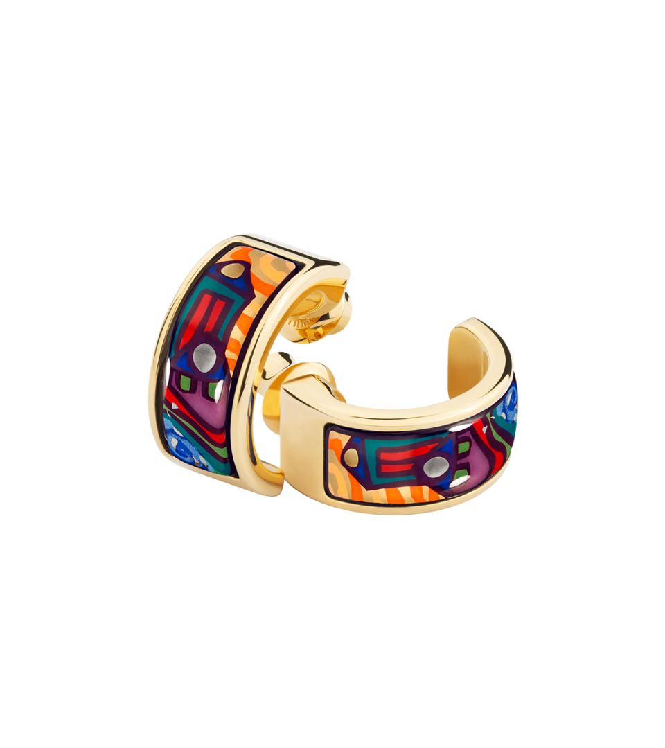 Серьги Мини-креолы