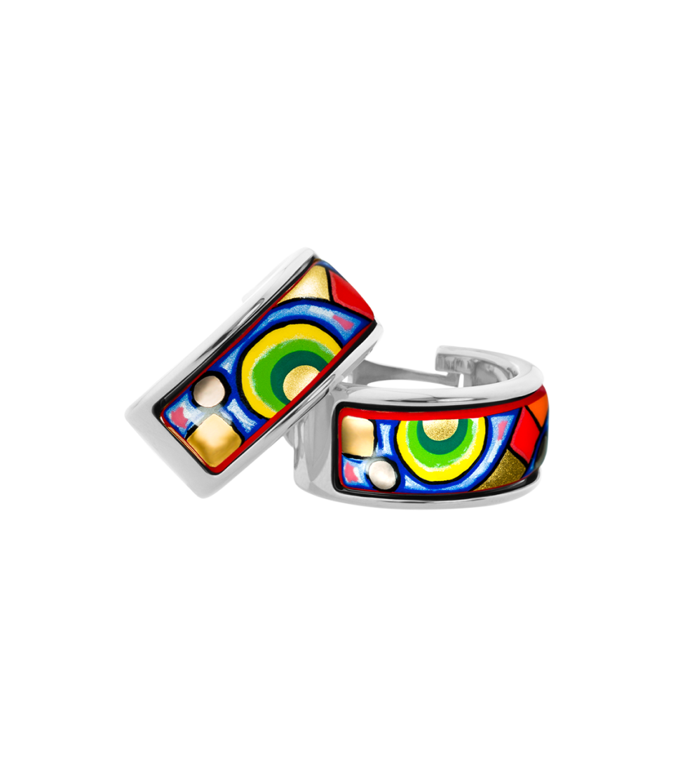 Серьги Мини-креолы