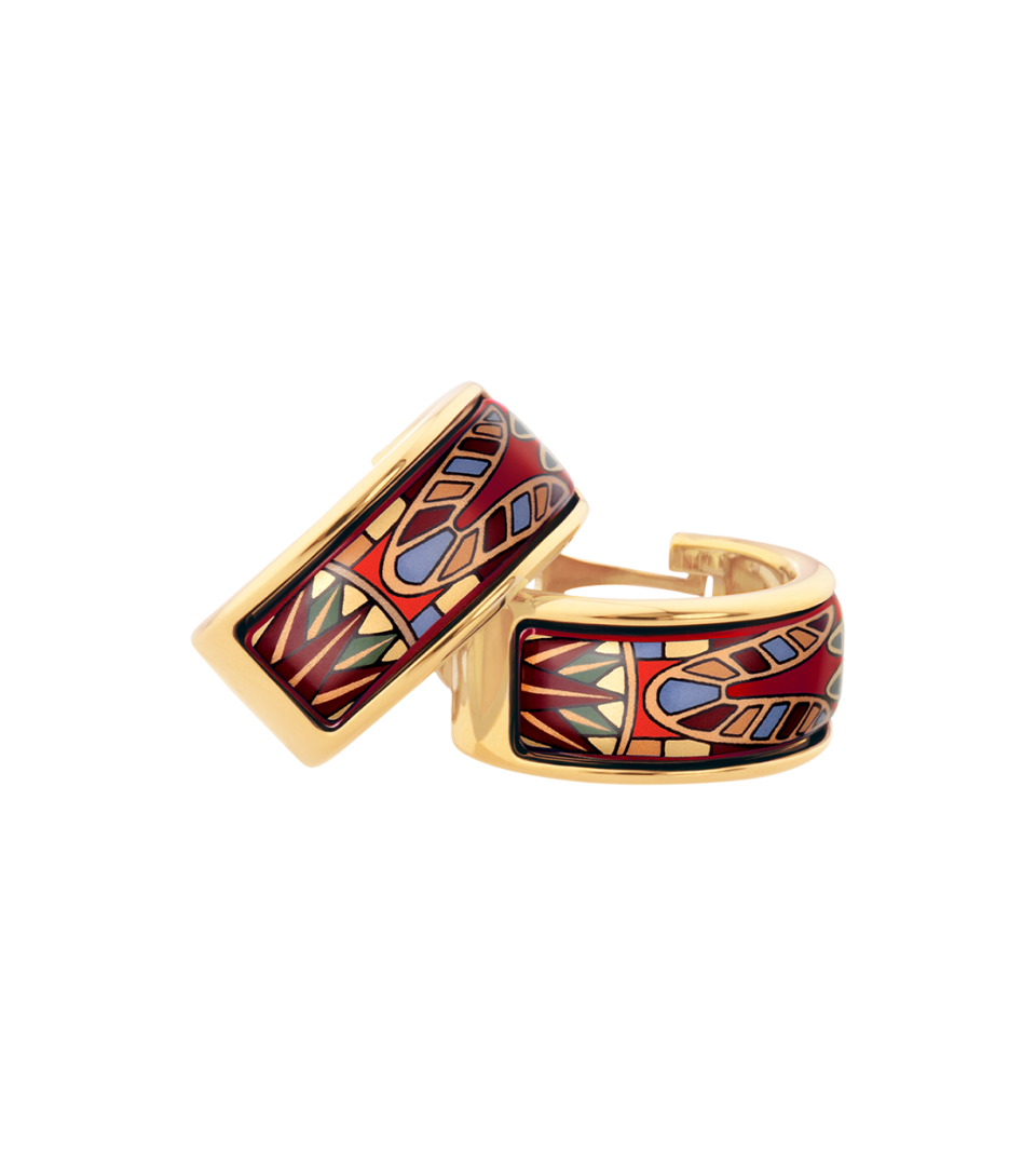 Серьги Мини-креолы