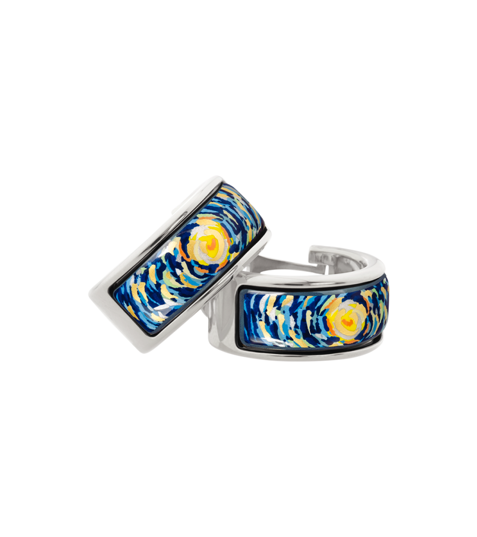 Серьги Мини-креолы