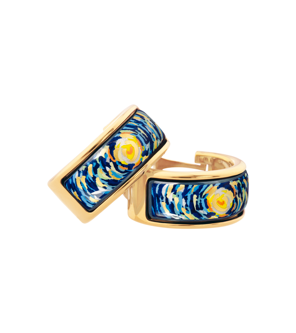 Серьги Мини-креолы