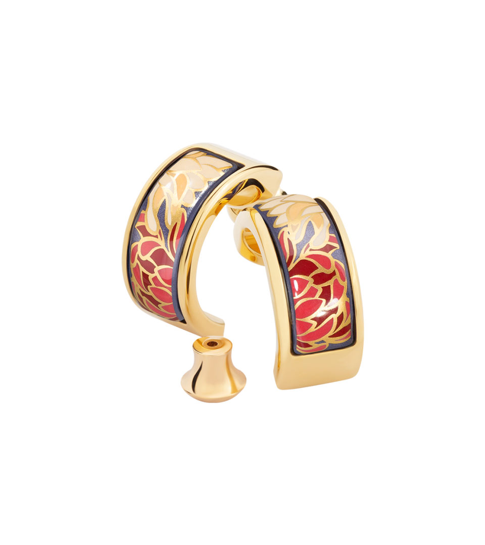 Серьги Мини-креолы