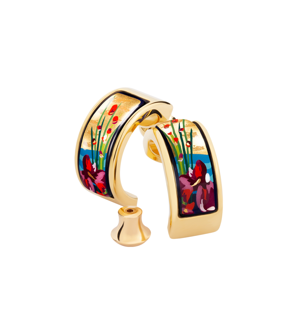 Серьги Мини-креолы