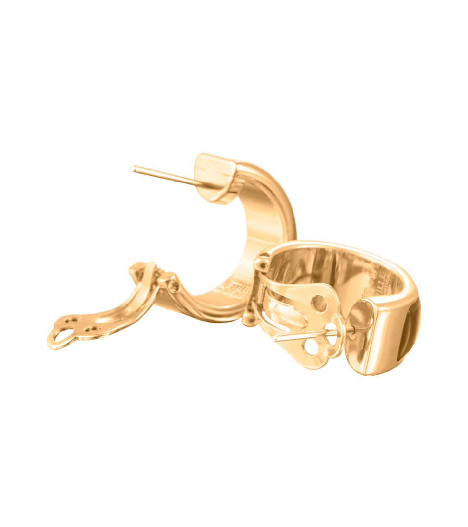 Серьги Мини-креолы
