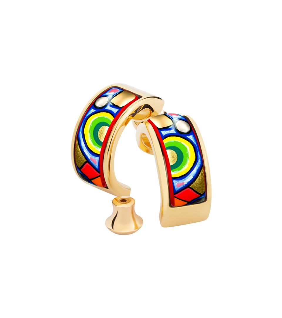 Серьги Мини-креолы