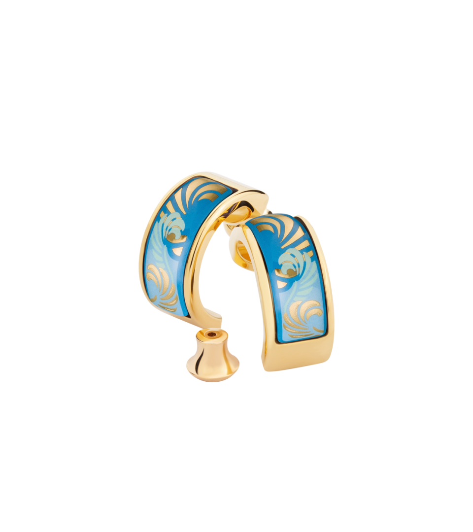 Серьги Мини-креолы