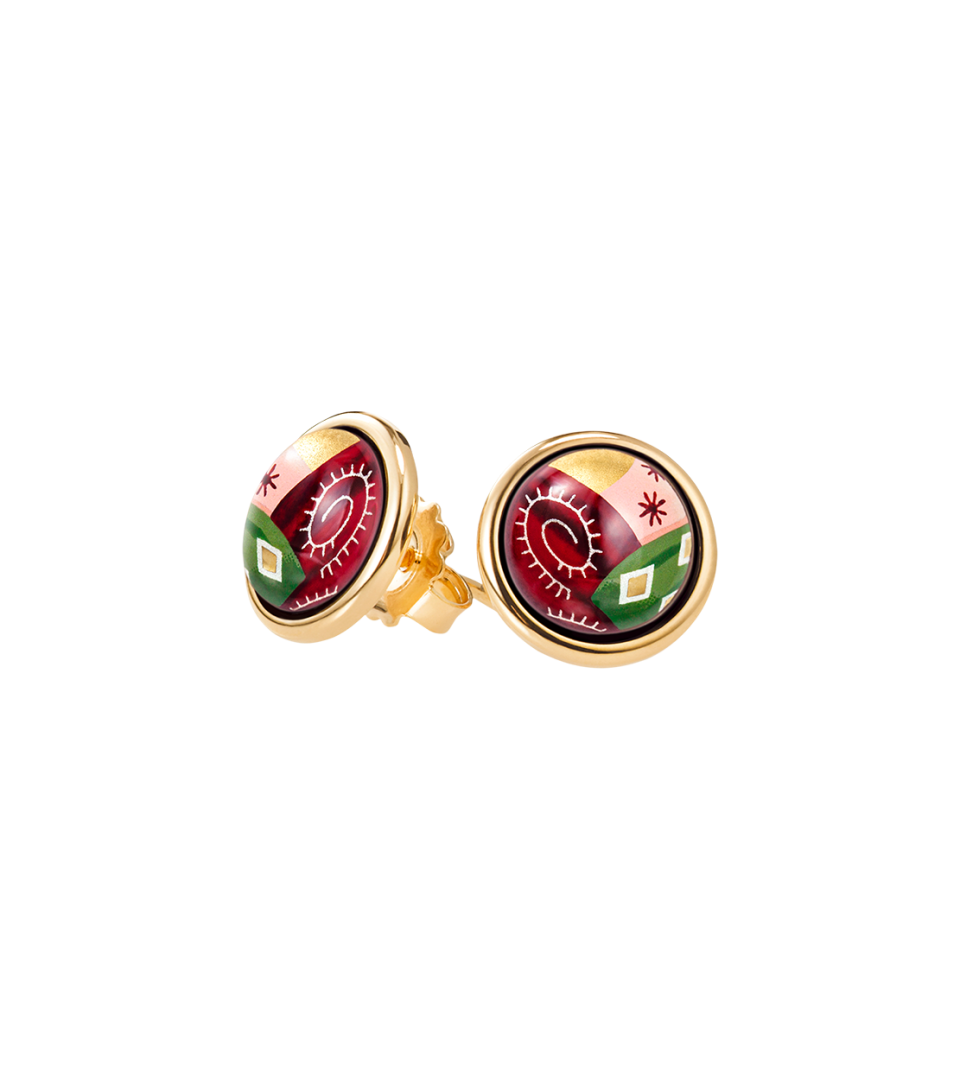 Серьги "Кабошоны"