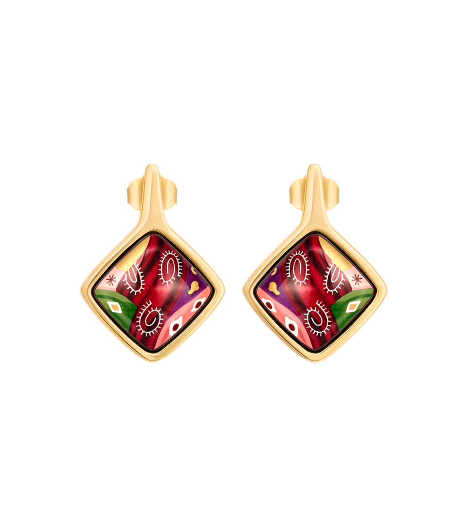 Серьги «Каре»