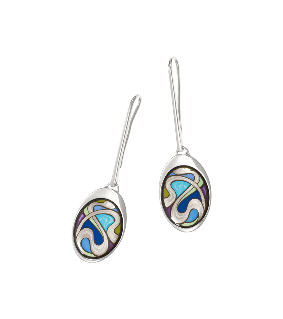 Серьги Капли воды