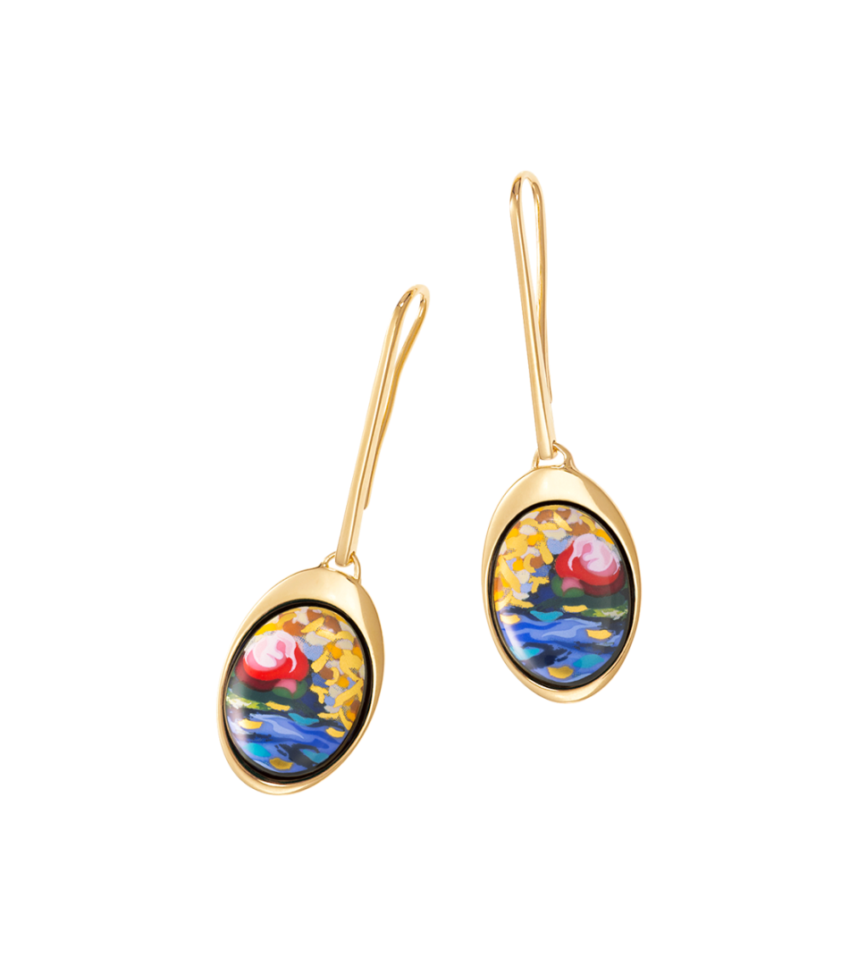 Серьги Капли воды