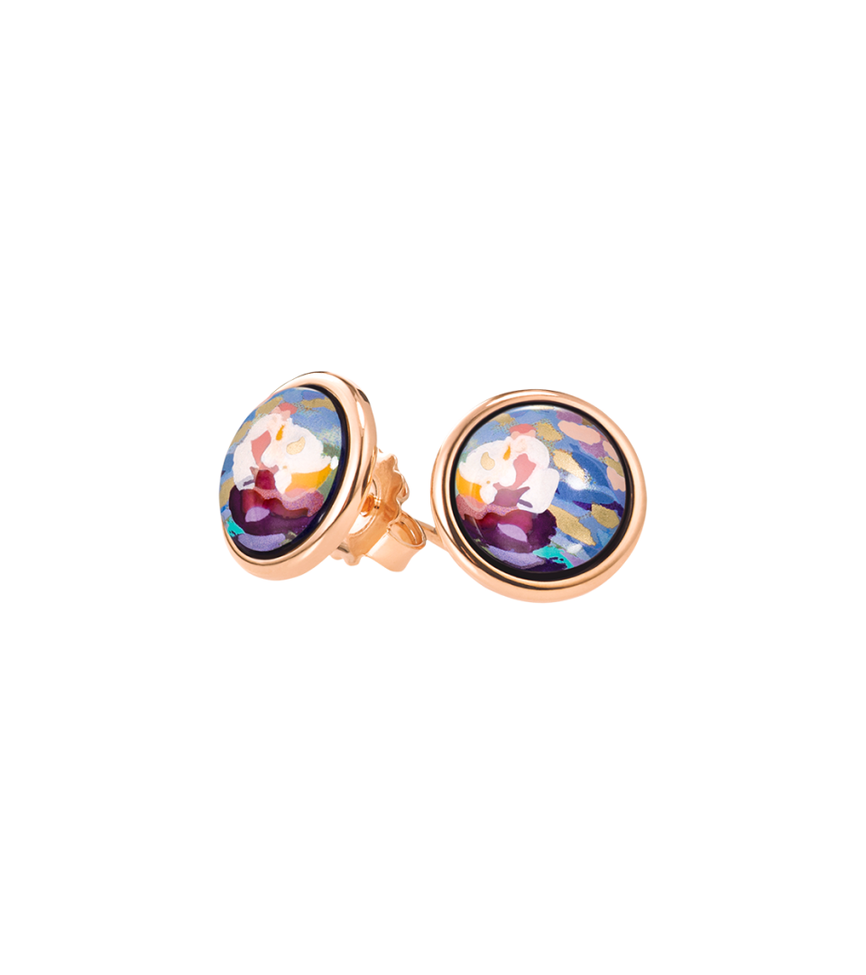 Серьги Кабошоны