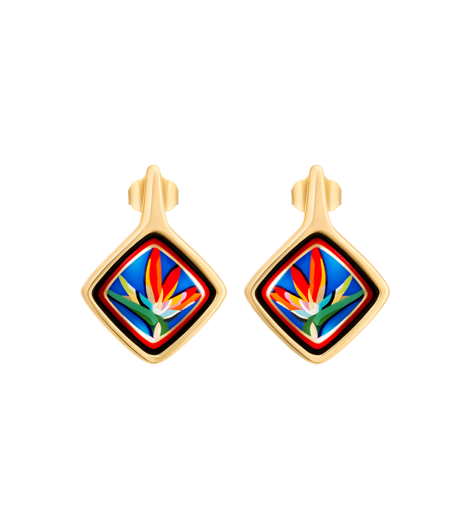 Серьги «Каре»