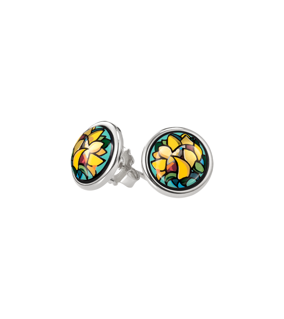 Серьги Кабошоны
