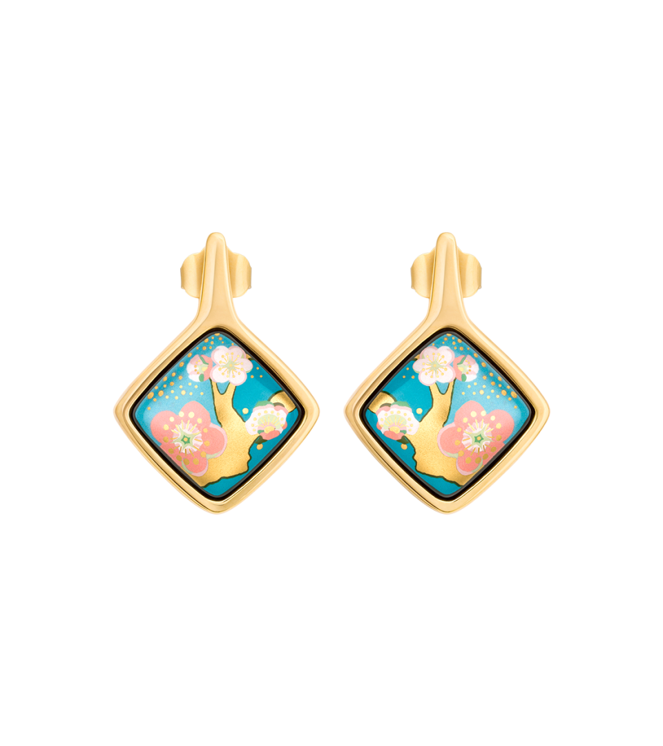 Серьги «Каре»