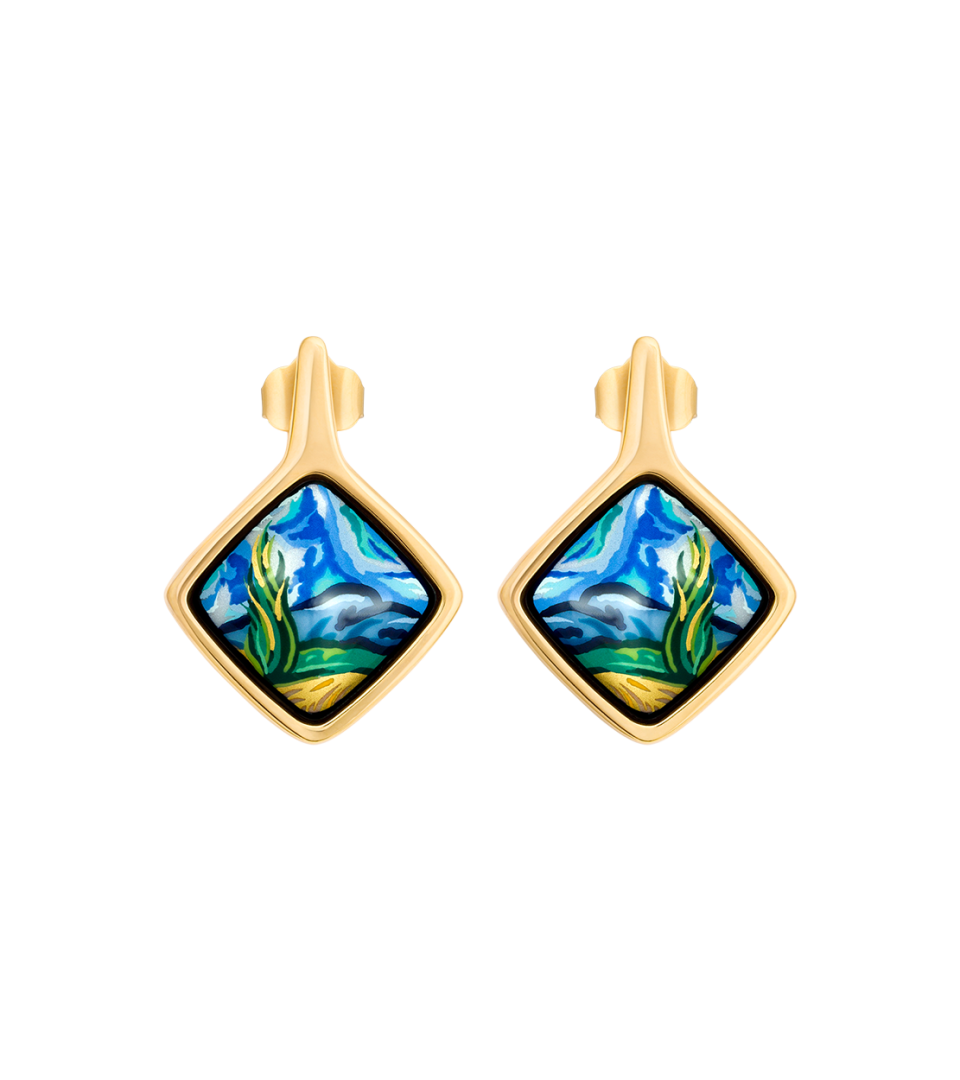 Серьги «Каре»