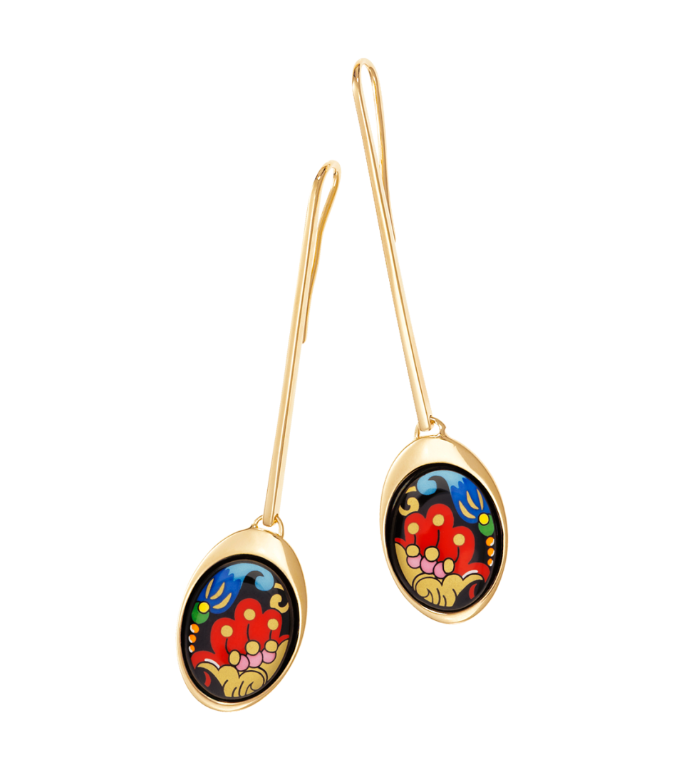 Серьги Капли воды