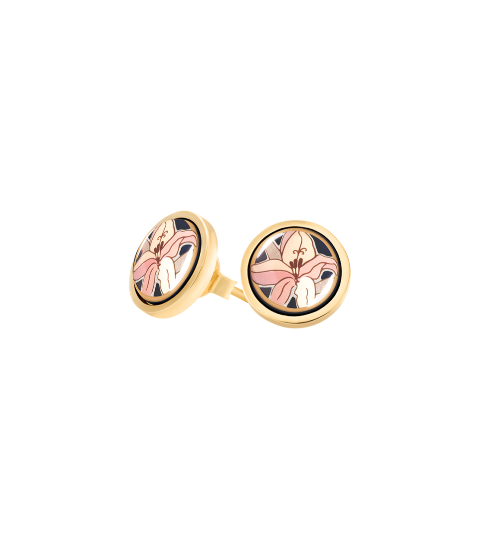 Серьги Кабошоны