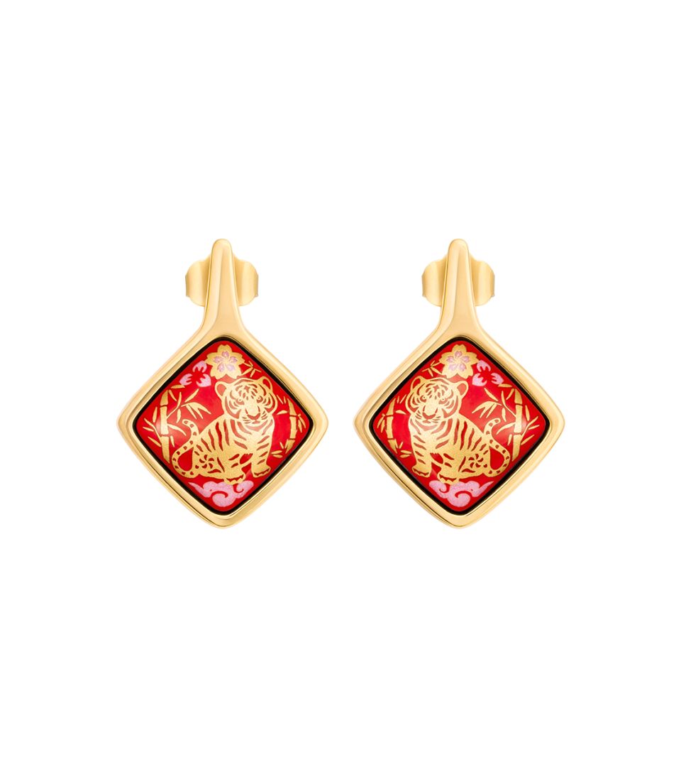 Серьги «Каре»