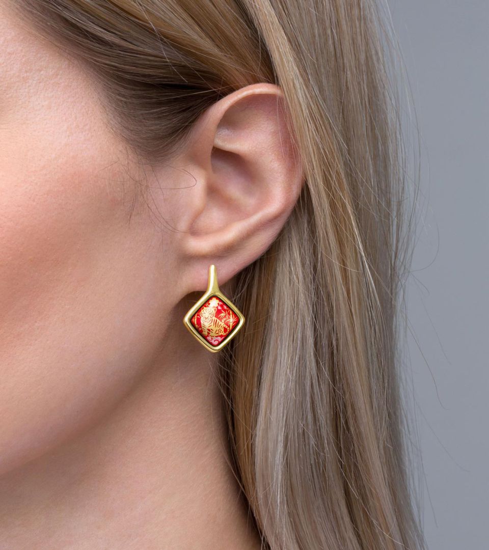 Earrings Carré