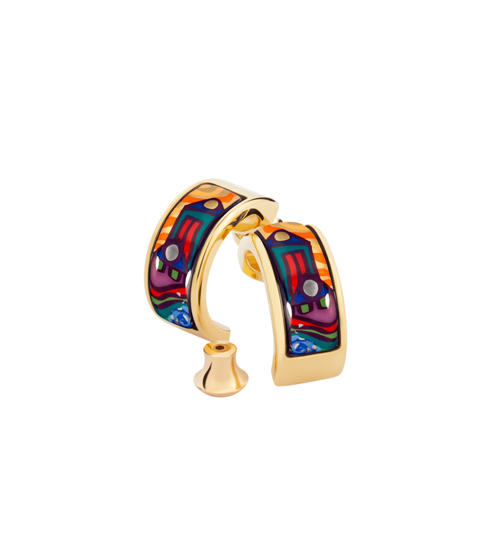 Серьги Мини-креолы