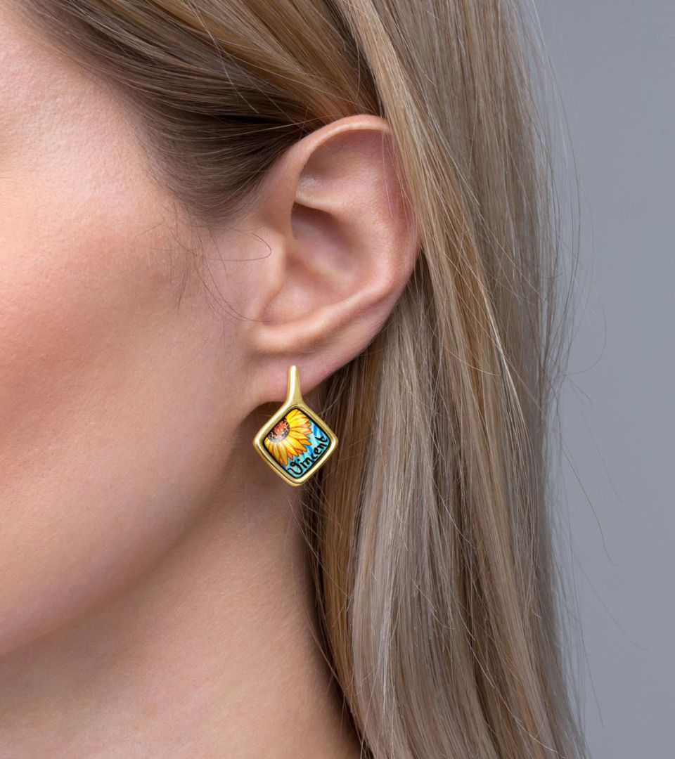 Earrings Carré