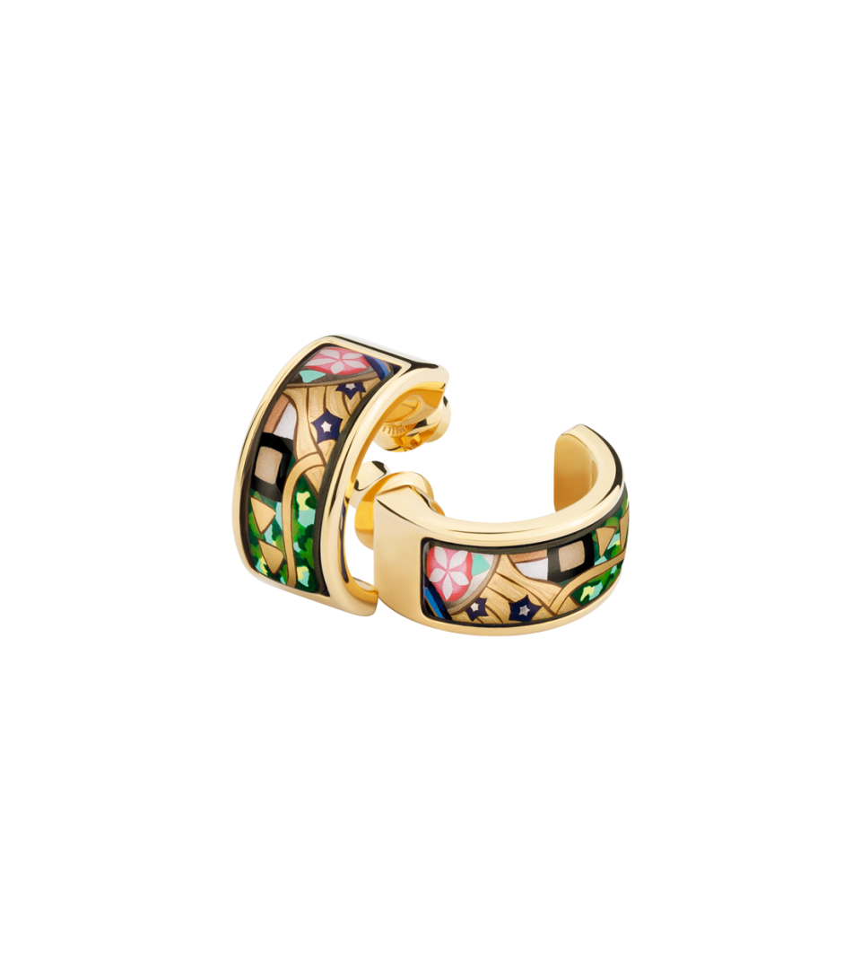Серьги Мини-креолы