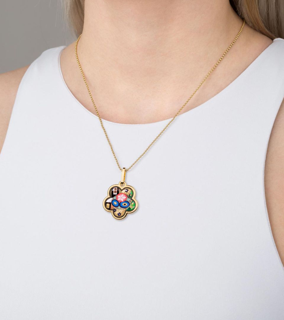 Кулон Цветок