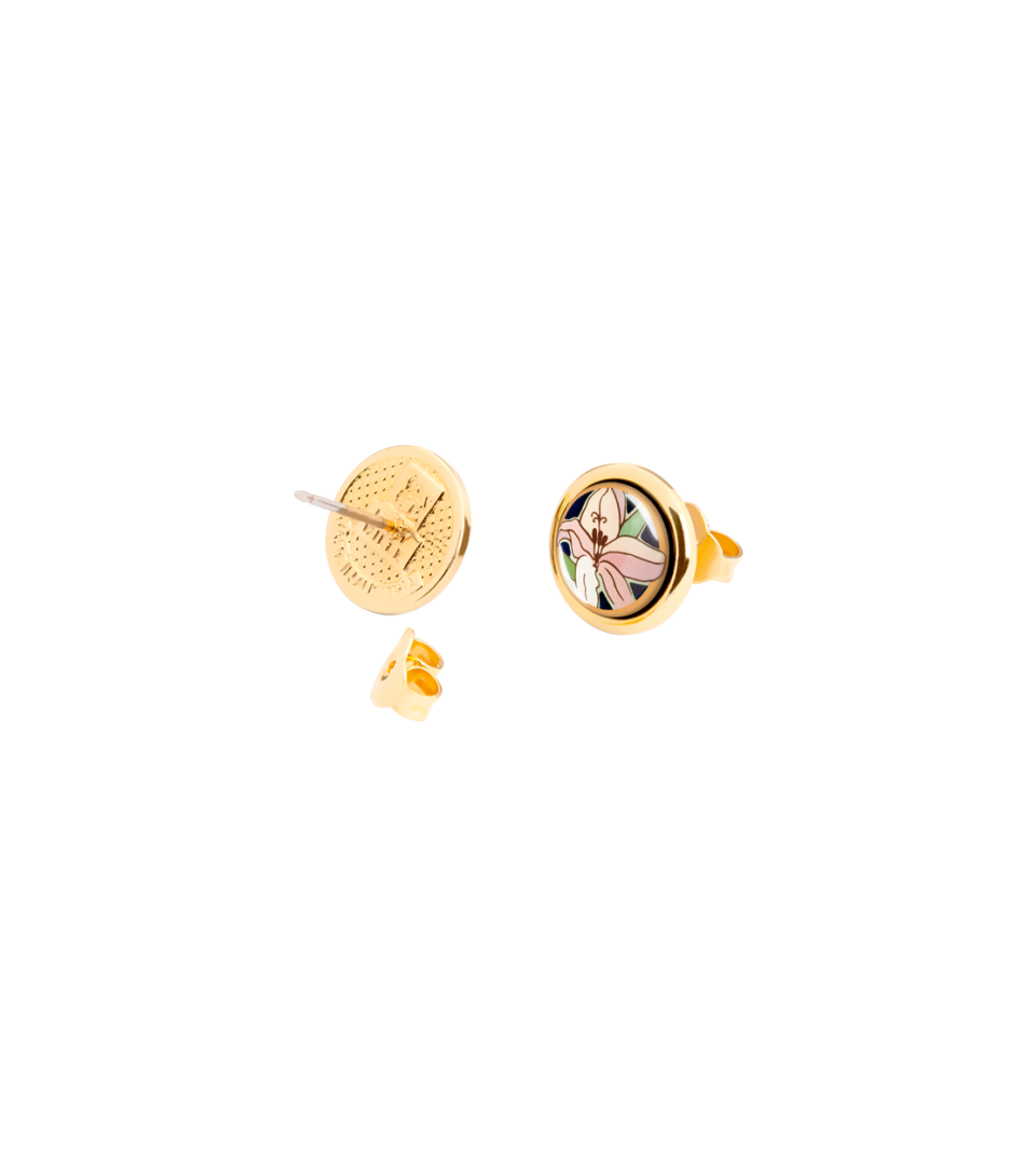 Серьги Кабошоны
