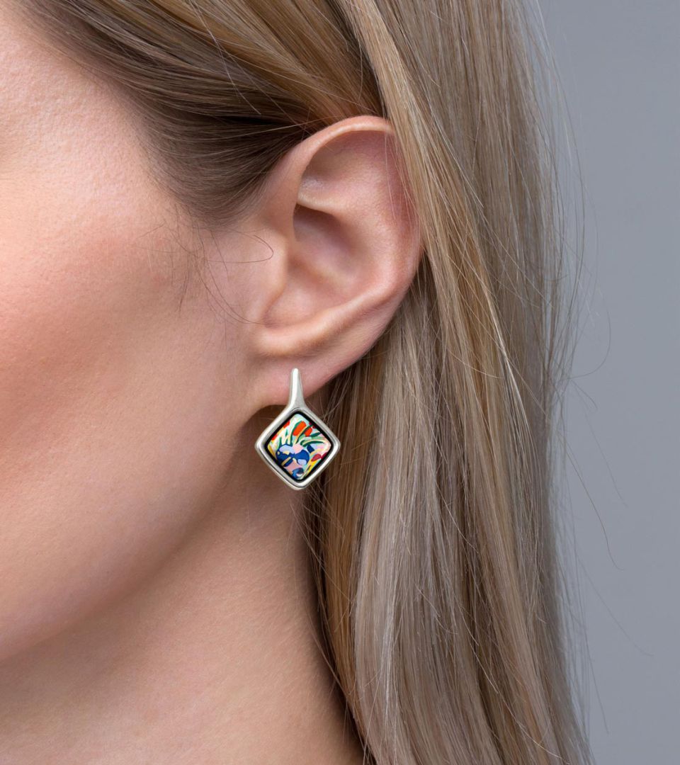 Earrings Carré