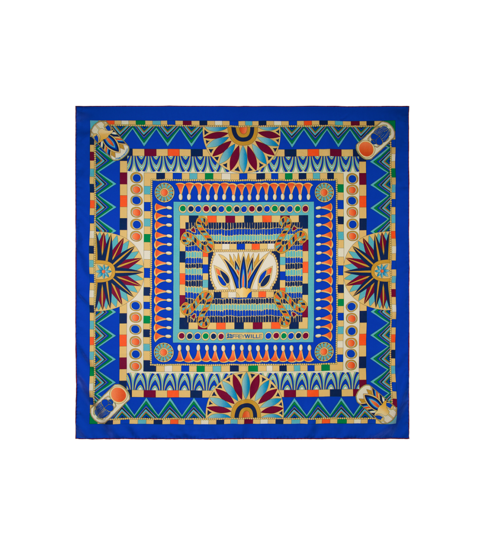Платок шелковый Каре 90x90