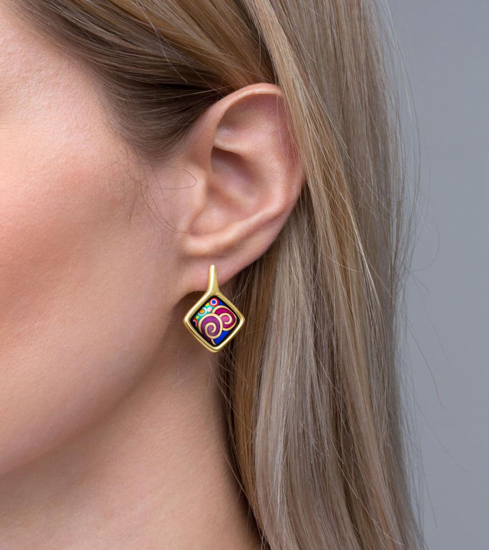 Earrings Carré