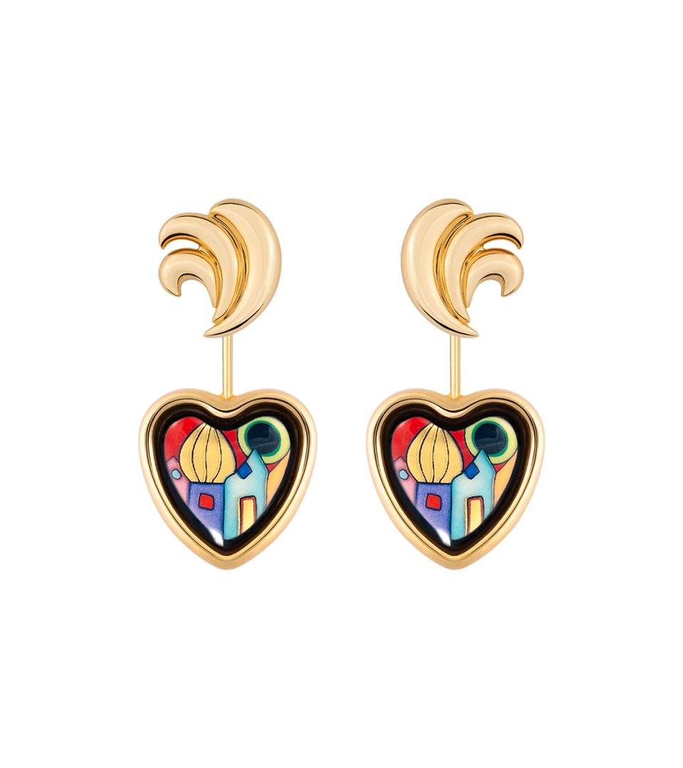 Серьги Corazón