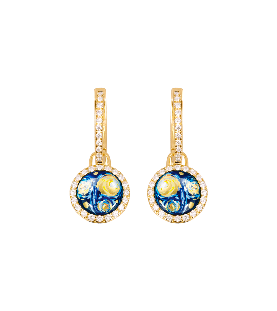 Earrings Star Aura