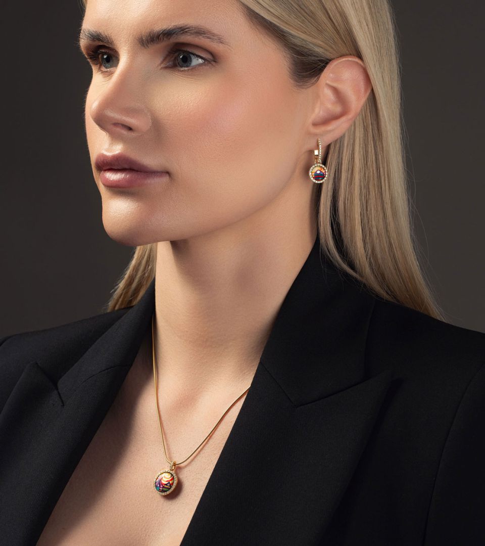 Earrings Star Aura