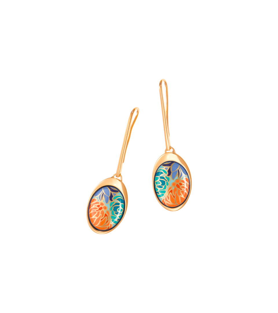 Серьги Капли воды