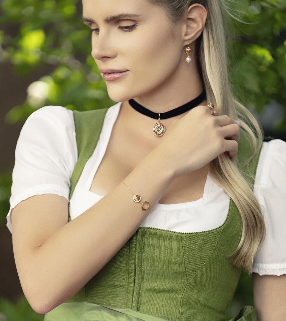 БРАСЛЕТ НА ЦЕПОЧКЕ «АВРОРА»