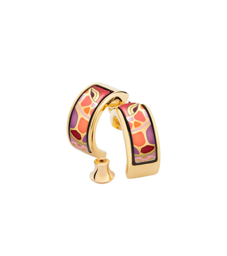 Серьги Мини-креолы